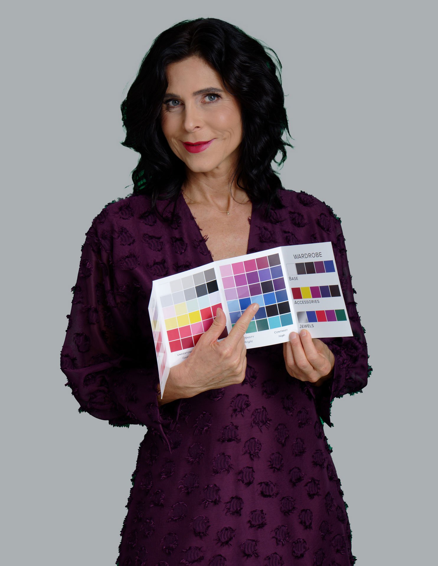 Láskavy šatník zážitkový kurz Andrea Ziegler Kurz Láskavý šatník farebná typológia škála farieb