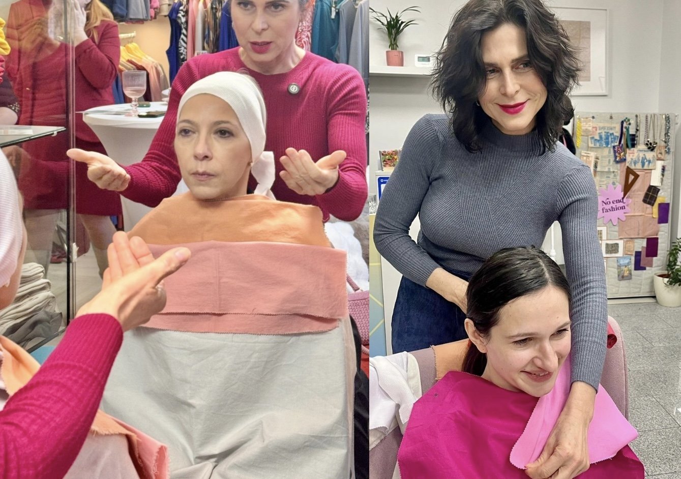 Základná farebná analýza ženy